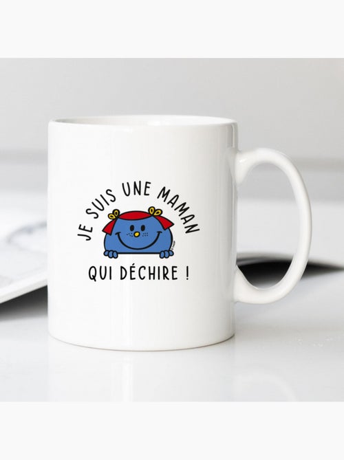Mug JE SUIS UNE MAMAN QUI DECHIRE - Kiabi Mug JE SUIS UNE MAMAN QUI DECHIRE - Kiabi
