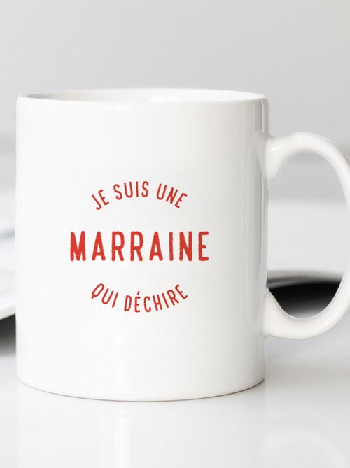Mug JE SUIS UNE MARRAINE QUI DÉCHIRE 2 MPT - Kiabi