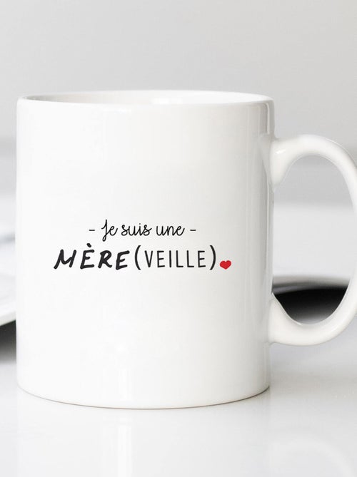 Mug JE SUIS UNE MERE VEILLE - Kiabi