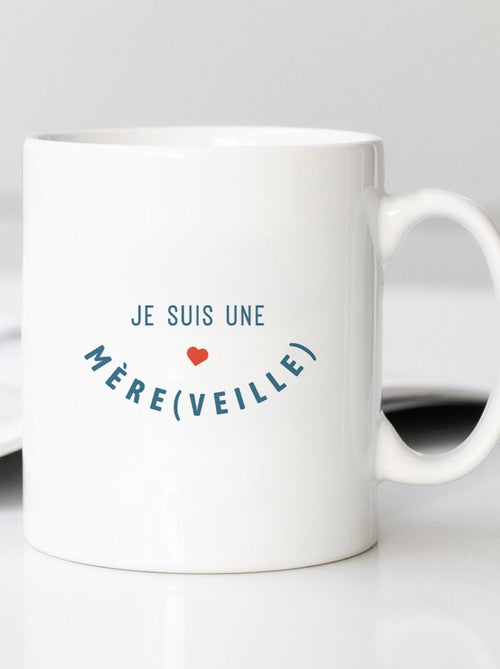Mug JE SUIS UNE MÈRE(VEILLE) 2 MPT - Kiabi
