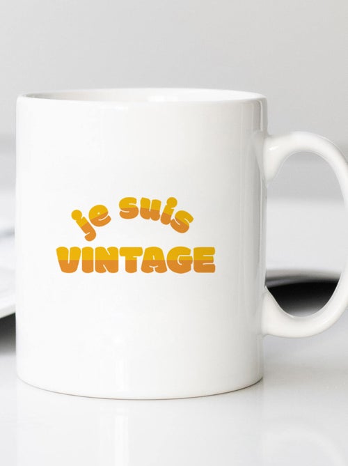 Mug JE SUIS VINTAGE - Kiabi