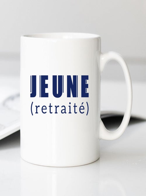 Mug JEUNE RETRAITE - Kiabi