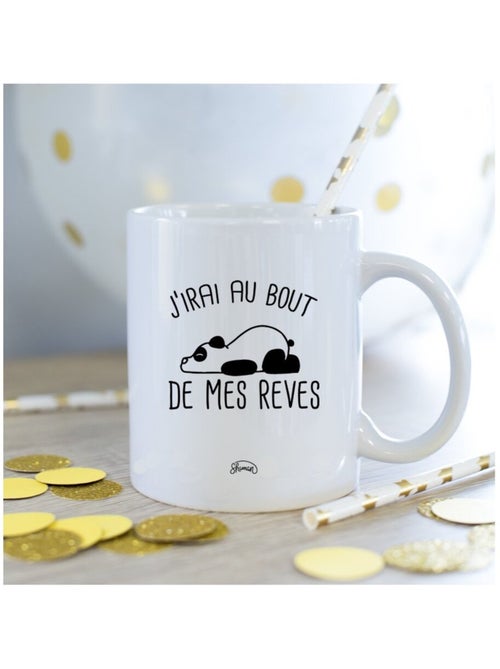 Mug J'IRAI AU BOUT DE MES REVES - Kiabi