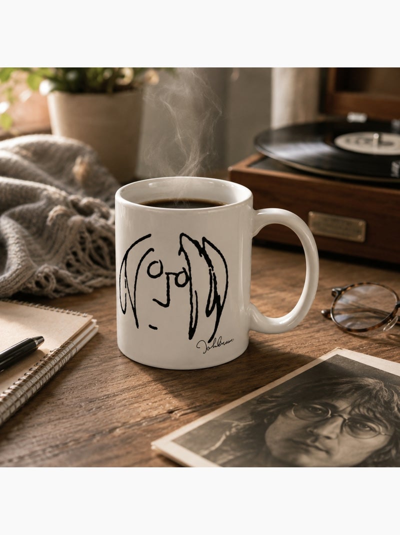 Mug John Lennon – 300 ml Blanc - Kiabi