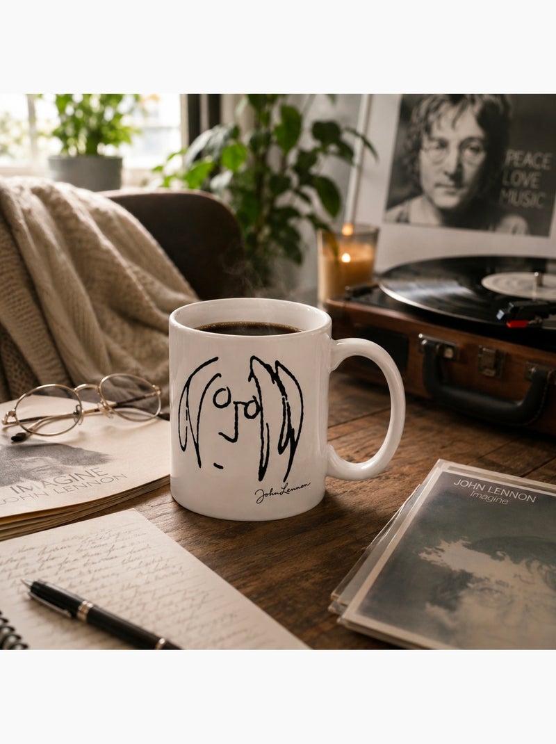 Mug John Lennon – 300 ml Blanc - Kiabi