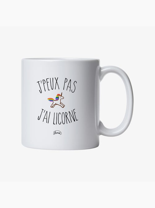Mug J'PEUX PAS J'AI LICORNE - Kiabi