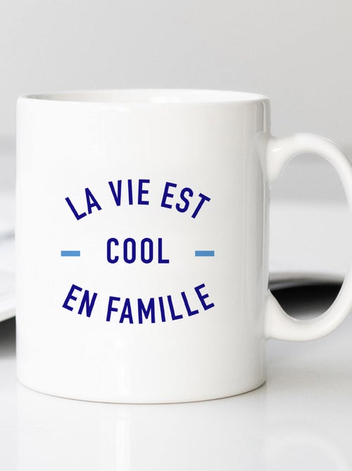 Mug LA VIE EST COOL EN FAMILLE - Kiabi
