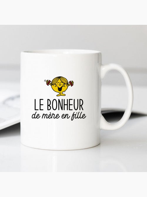 Mug LE BONHEUR DE MERE EN FILLE - Kiabi Mug LE BONHEUR DE MERE EN FILLE - Kiabi