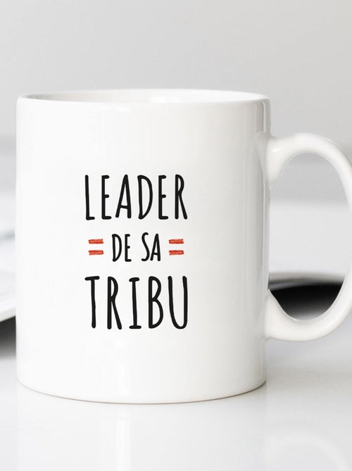 Mug LEADER DE SA TRIBU - Kiabi
