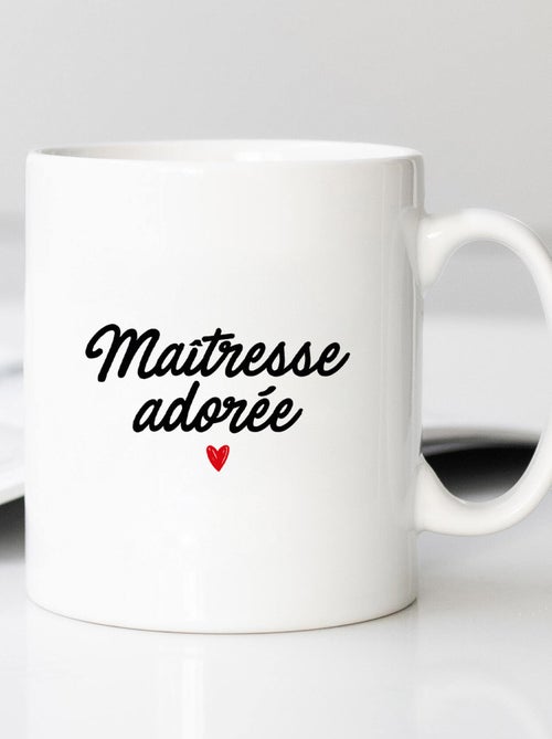 Mug MAÎTRESSE ADORÉE - Kiabi