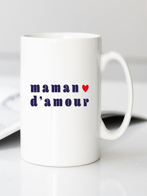 Mug MAMAN D AMOUR 2 COEUR - Kiabi