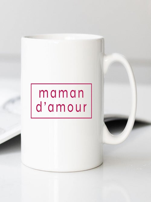 Mug MAMAN D AMOUR CADRE - Kiabi
