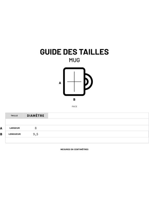 Mug MAMAN LA PLUS CHOUETTE - Kiabi