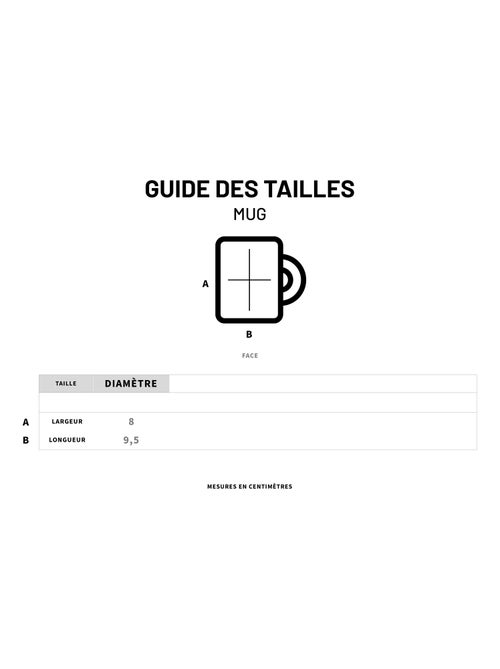 Mug MAMAN, LA SEULE, L'UNIQUE - Kiabi