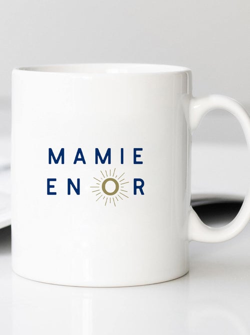 Mug MAMIE EN OR 2 WAF - Kiabi