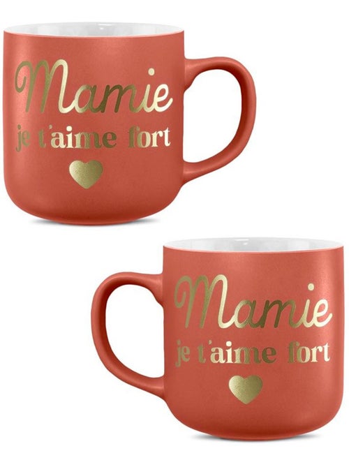 Mug Mamie Je T'aime Fort Mat - Kiabi