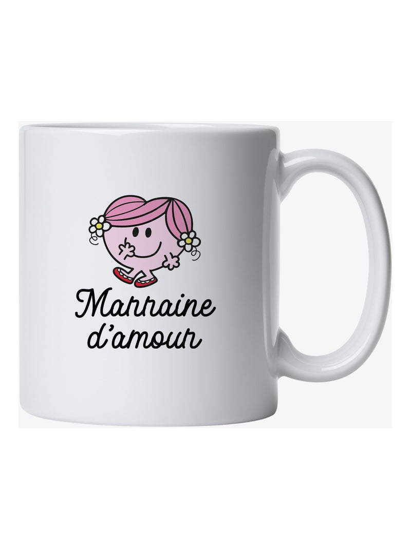 Mug MARRAINE D AMOUR COEUR Blanc - Kiabi