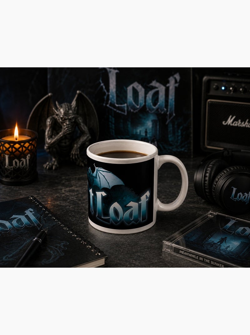 Mug Meat Loaf en céramique – 330 ml Noir - Kiabi