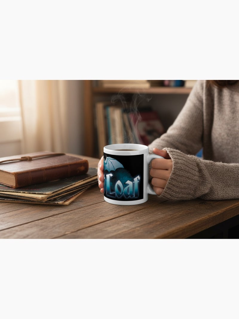 Mug Meat Loaf en céramique – 330 ml Noir - Kiabi