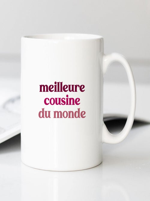 Mug MEILLEURE COUSINE DU MONDE - Kiabi
