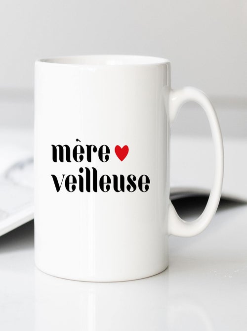 Mug MERE VEILLEUSE COEUR 2 - Kiabi