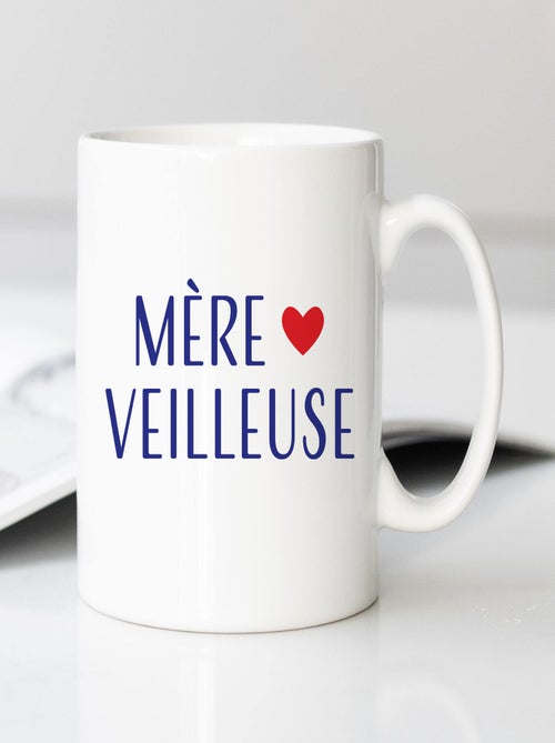Mug MÈRE VEILLEUSE CŒUR - Kiabi