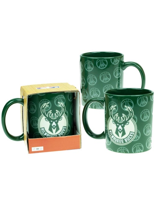 Mug NBA Milwaukee Bucks 'Back Me Up' en céramique 350 ml vert - Kiabi Mug NBA Milwaukee Bucks 'Back Me Up' en céramique 350 ml vert - Kiabi