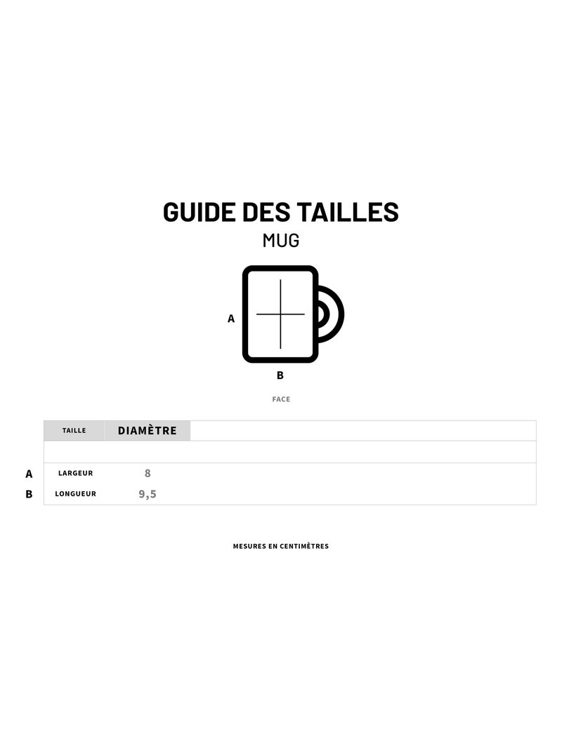 Mug PAPA COOL Blanc - Kiabi