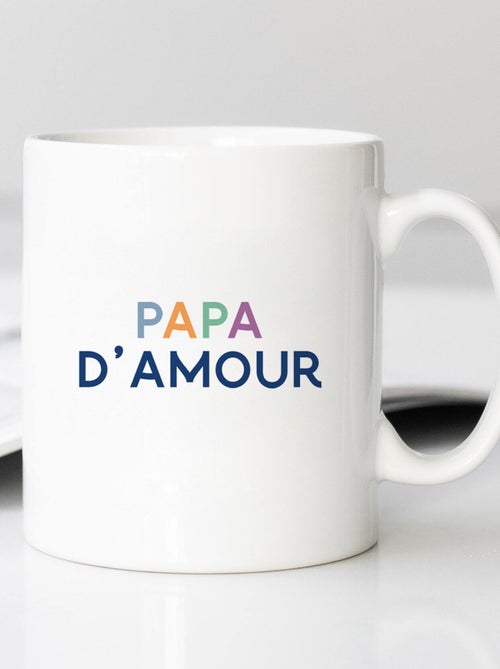 Mug PAPA D'AMOUR COLORÉ - Kiabi