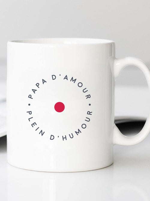 Mug PAPA D'AMOUR PLEINS D'HUMOUR - Kiabi