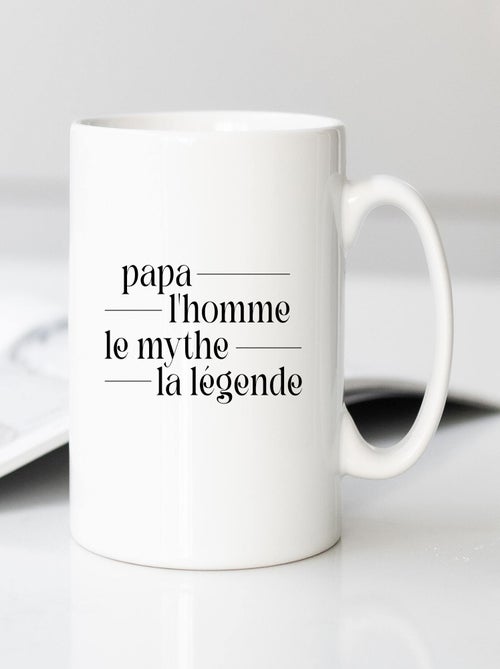 Mug PAPA MYTHE LEGENDE - Kiabi