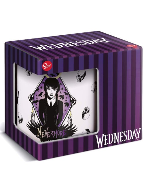 Mug personnage 'Mercredi' Nevermore 325 ml en céramique – Mercredi - Kiabi