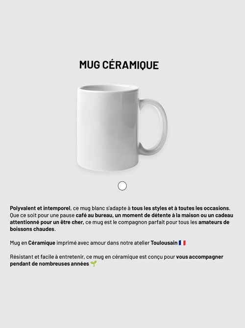 Mug PHOQUE LA LIFE - Kiabi