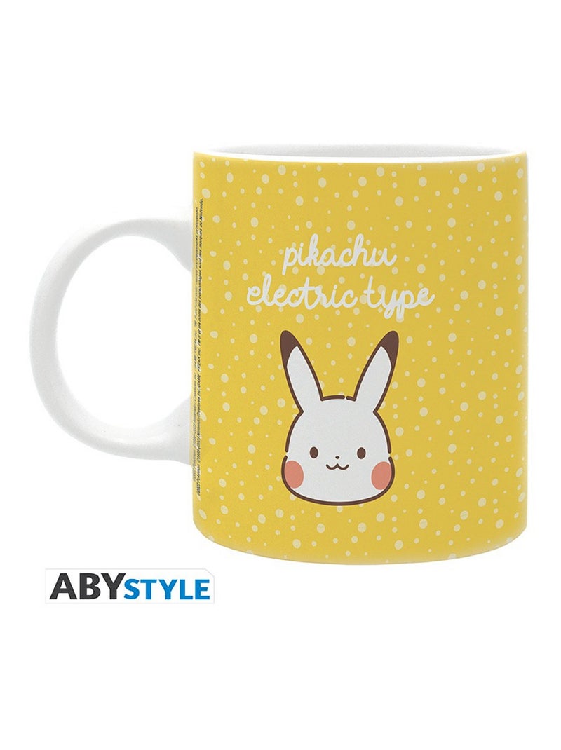 Mug Pikachu Electric Type Jaune - Kiabi