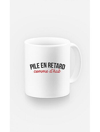 Mug PILE EN RETARD
