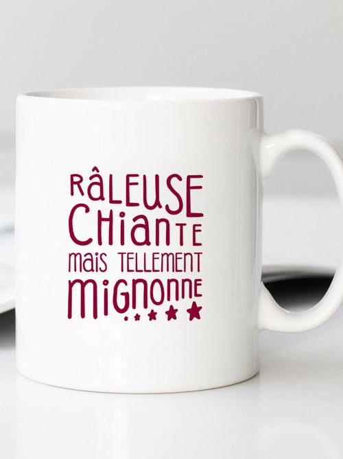 Mug RÂLEUSE, CHIANTE, MAIS TELLEMENT MIGNONNE - Kiabi