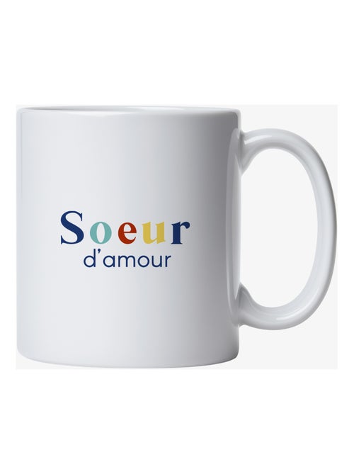 Mug SŒUR D'AMOUR - Kiabi