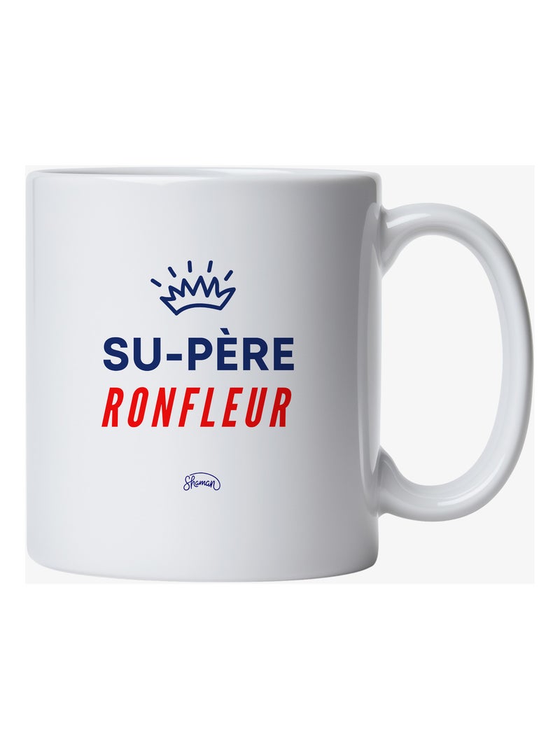 Mug SU PÈRE RONFLEUR Blanc - Kiabi