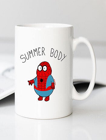 Mug SUMMER BODY SPIDERMAN
