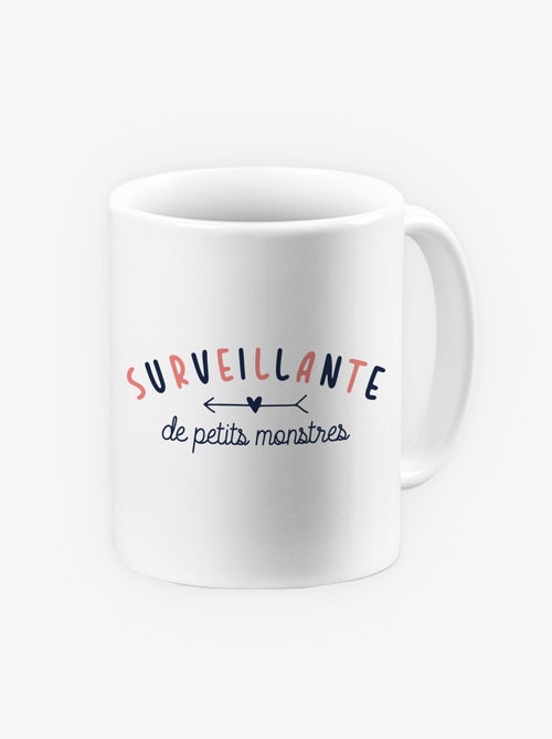 Mug SURVEILLANTE DE PETITS MONSTRES - Kiabi