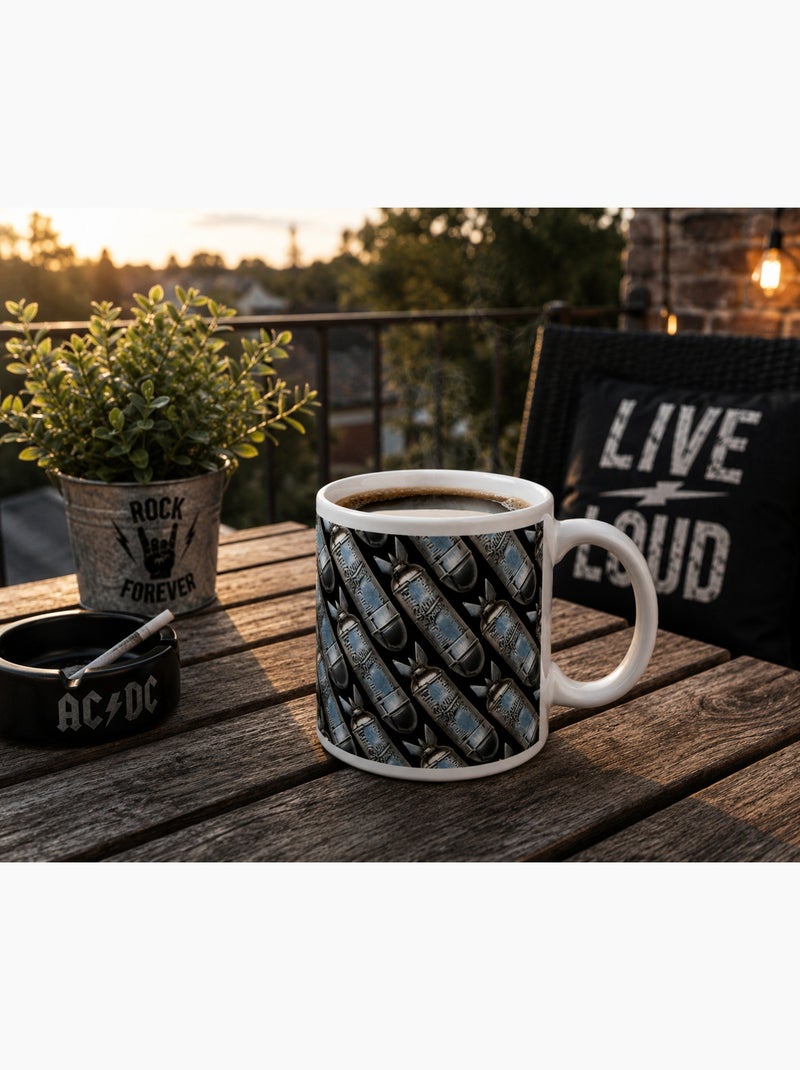 Mug System of a Down 300 ml en céramique Noir - Kiabi