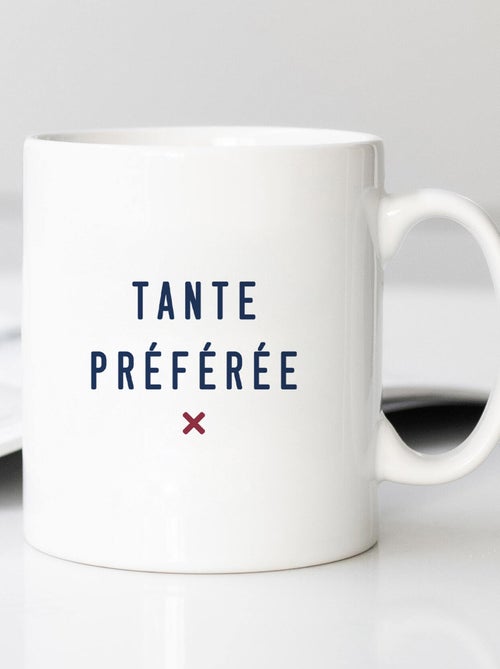Mug TANTE PRÉFÉRÉE X CŒUR WAF - Kiabi
