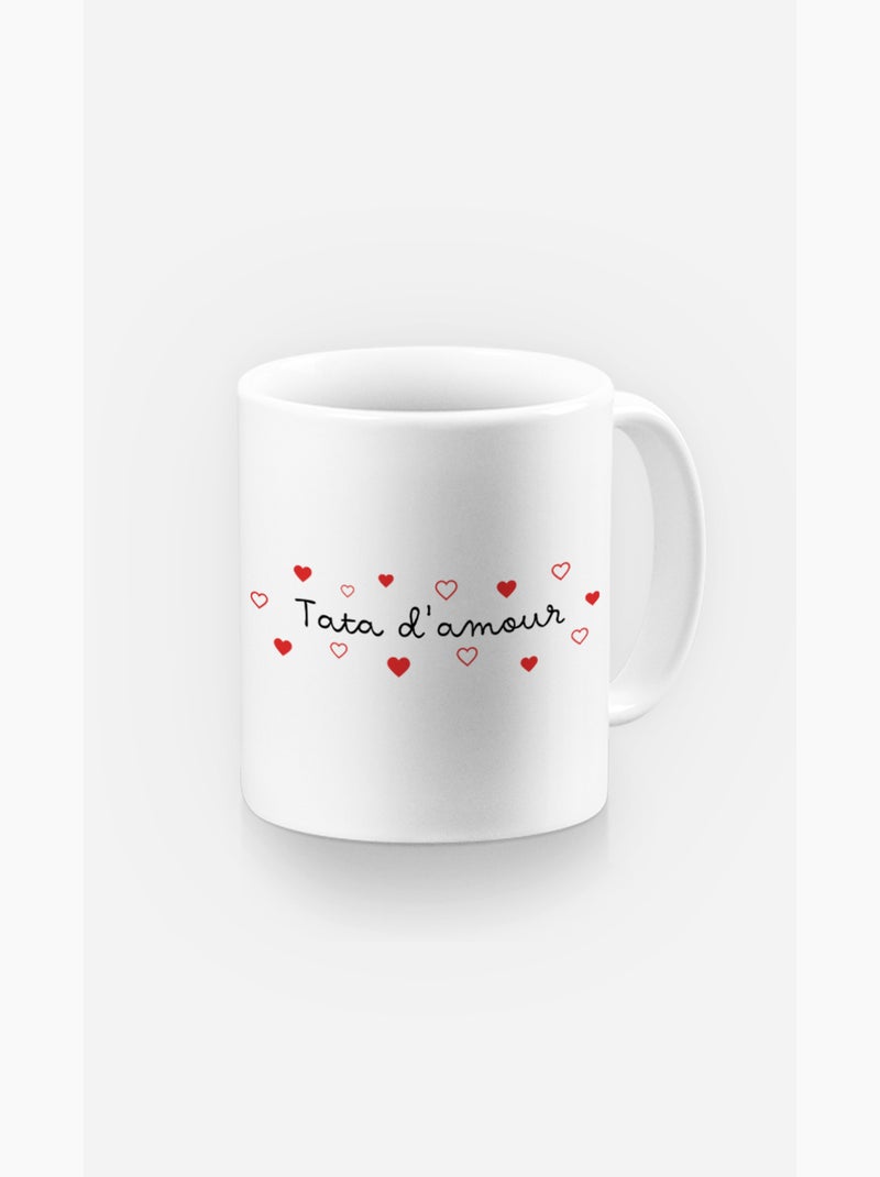 Mug TATA D'AMOUR Blanc - Kiabi