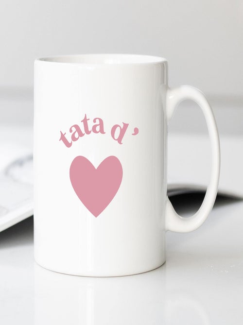 Mug TATA D'AMOUR CŒUR - Kiabi