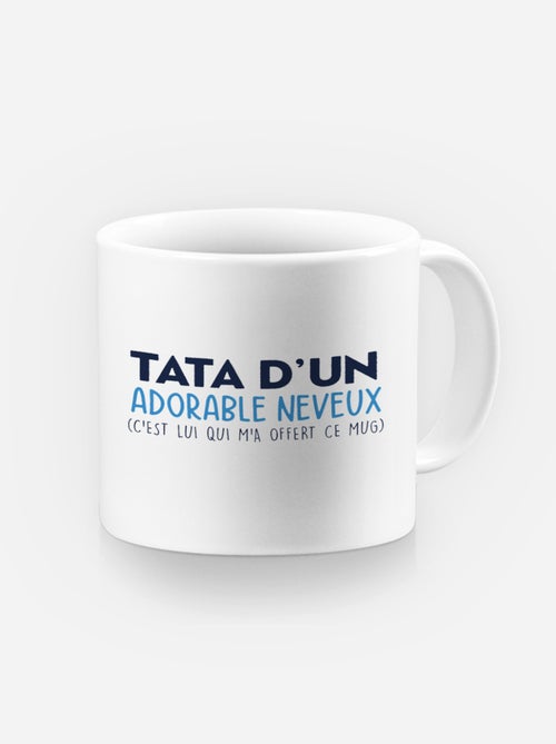 Mug TATA D'UN ADORABLE NEVEUX - Kiabi Mug TATA D'UN ADORABLE NEVEUX - Kiabi