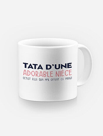 Mug TATA D'UNE ADORABLE NIECE