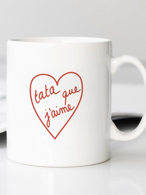 Mug TATA QUE J'AIME 2 WAF - Kiabi