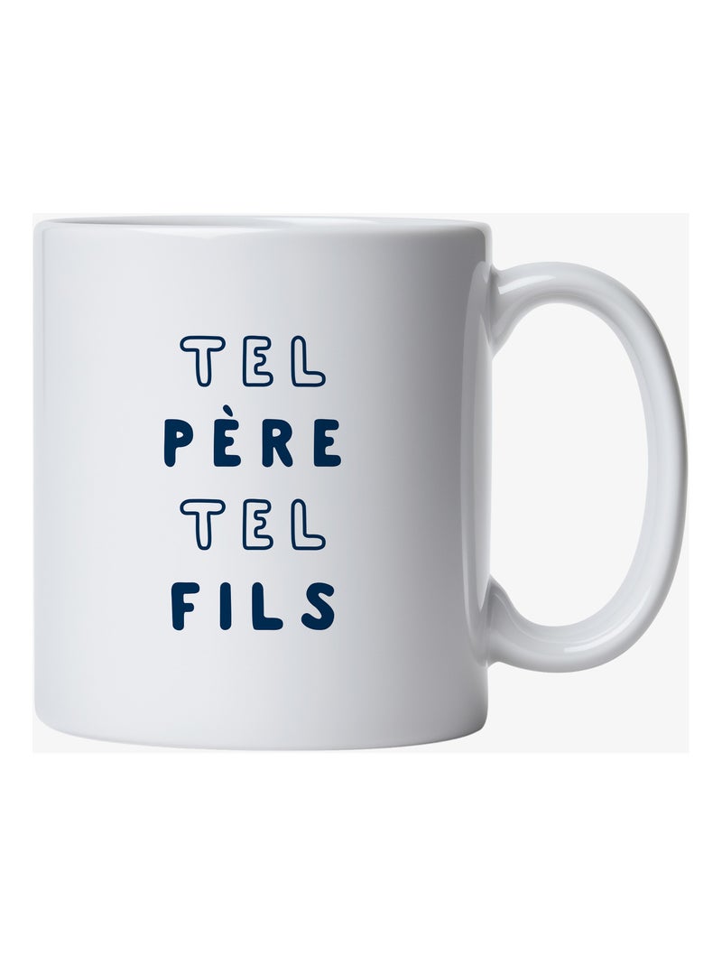 Mug TEL PÈRE TEL FILS 2 MPT Blanc - Kiabi