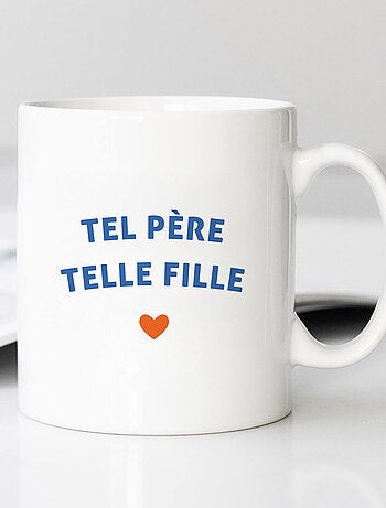 Mug TEL PÈRE TELLE FILLE CŒUR