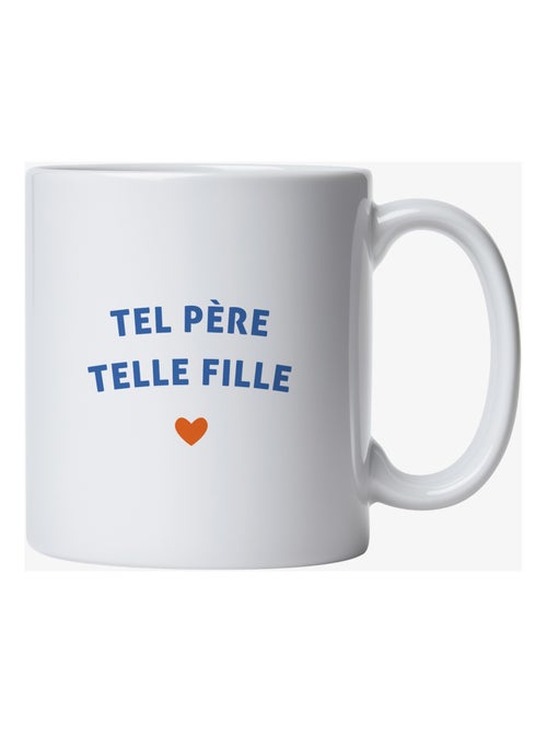 Mug TEL PÈRE TELLE FILLE CŒUR - Kiabi
